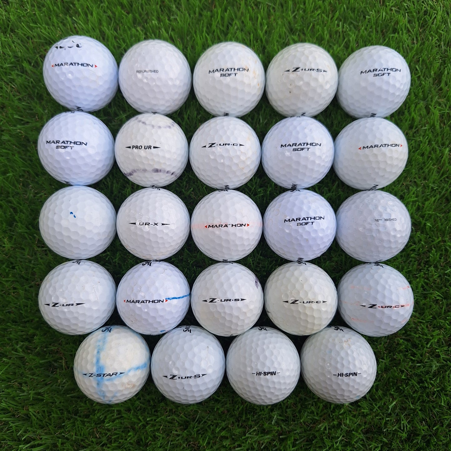 24 Bolas de golf Srixon Mixtas