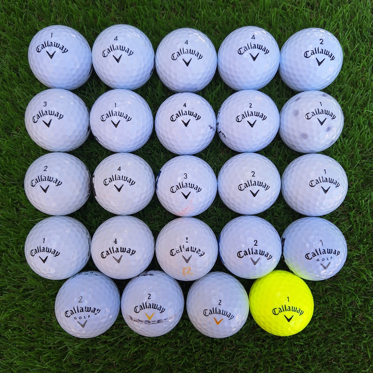 24 Bolas de golf Callaway Warbird