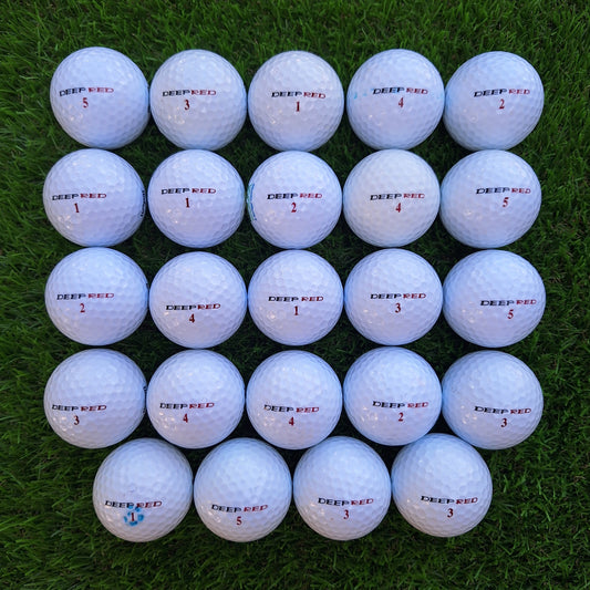 24 Bolas de golf Wilson Deep Red