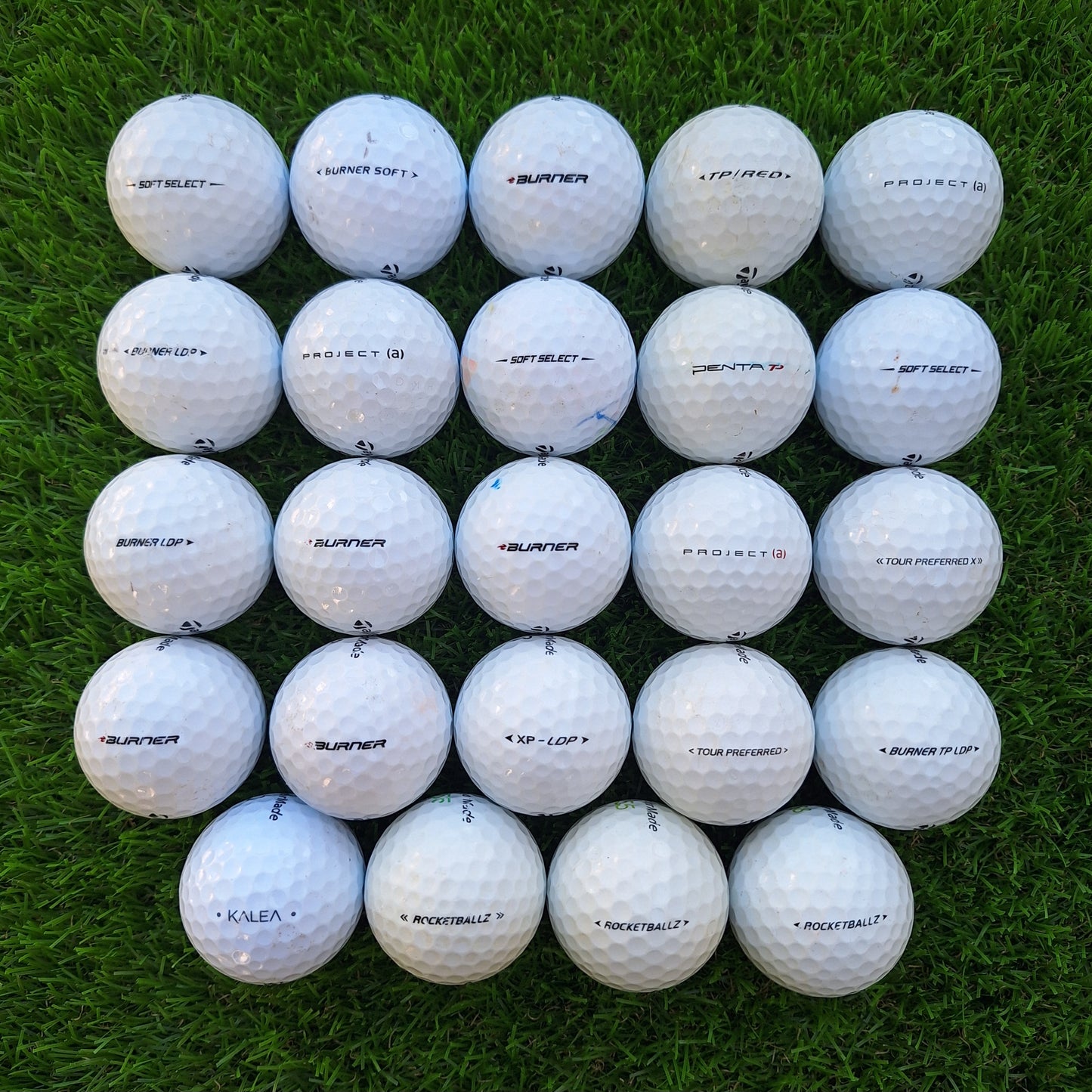 24 Bolas de golf Taylormade Mixtas