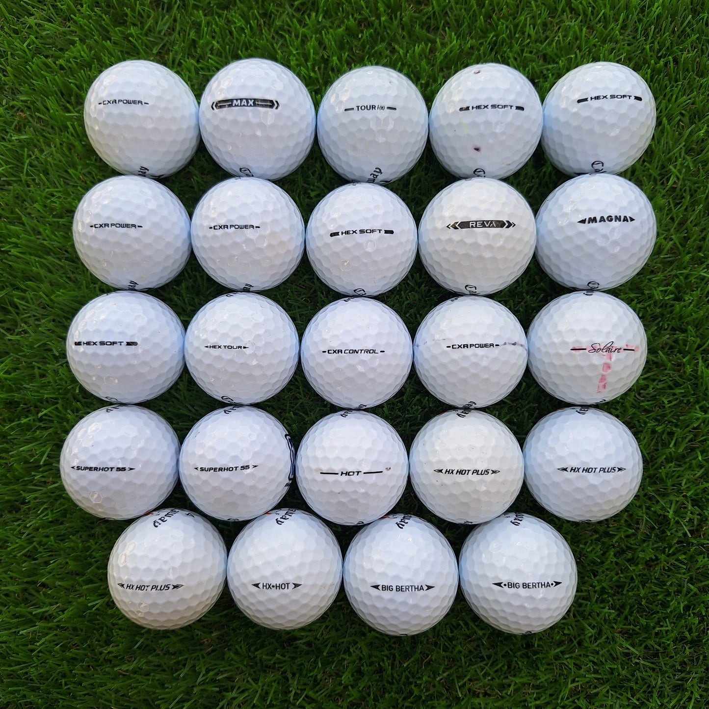 24 Bolas de Golf Callaway Mixtas