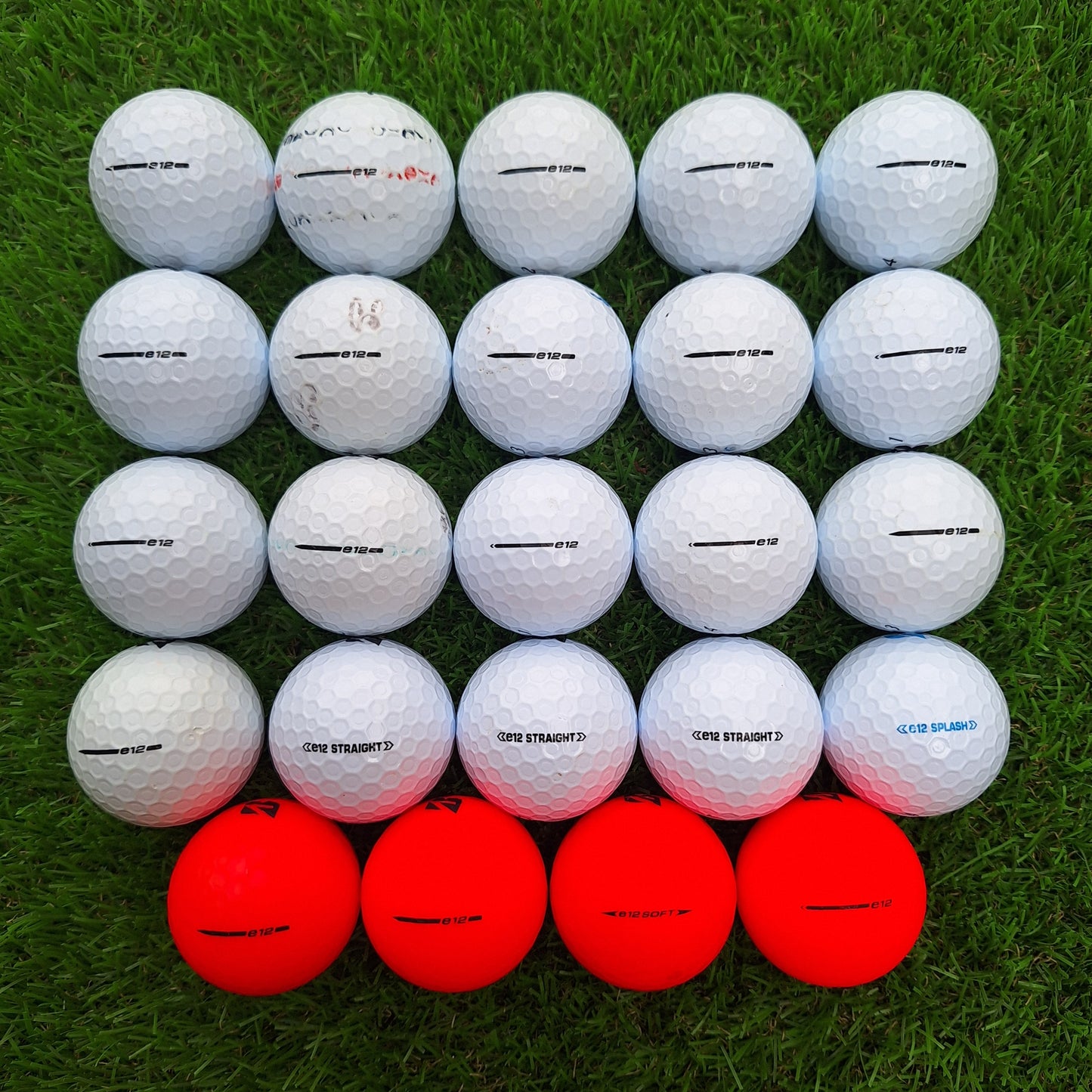 24 Bolas de golf Bridgestone E12
