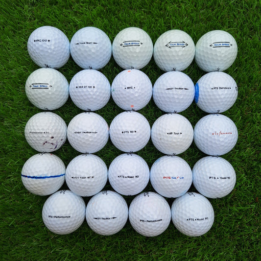 24 Bolas de golf Titleist mixtas