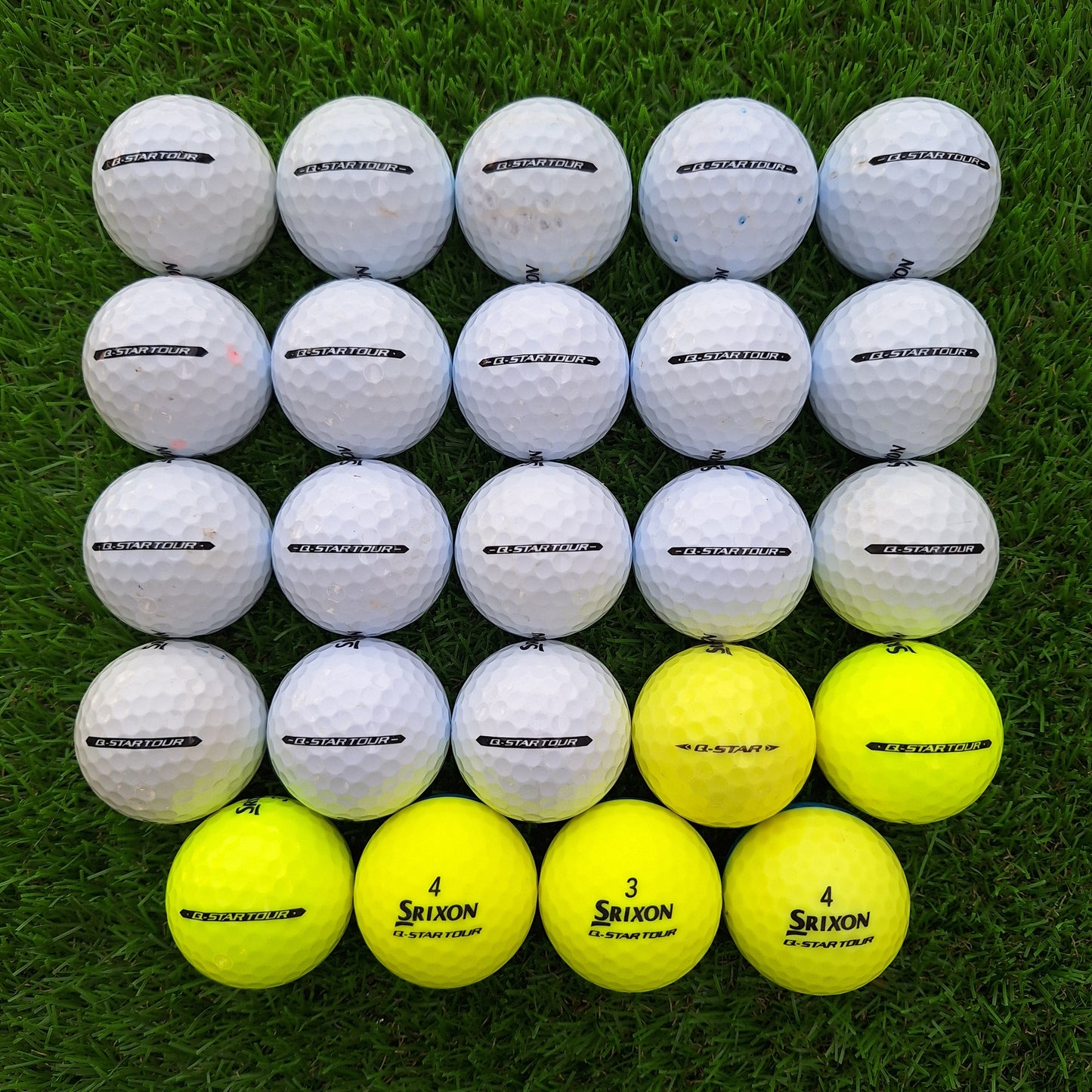 24 Bolas de Golf Srixon Q-Star Tour
