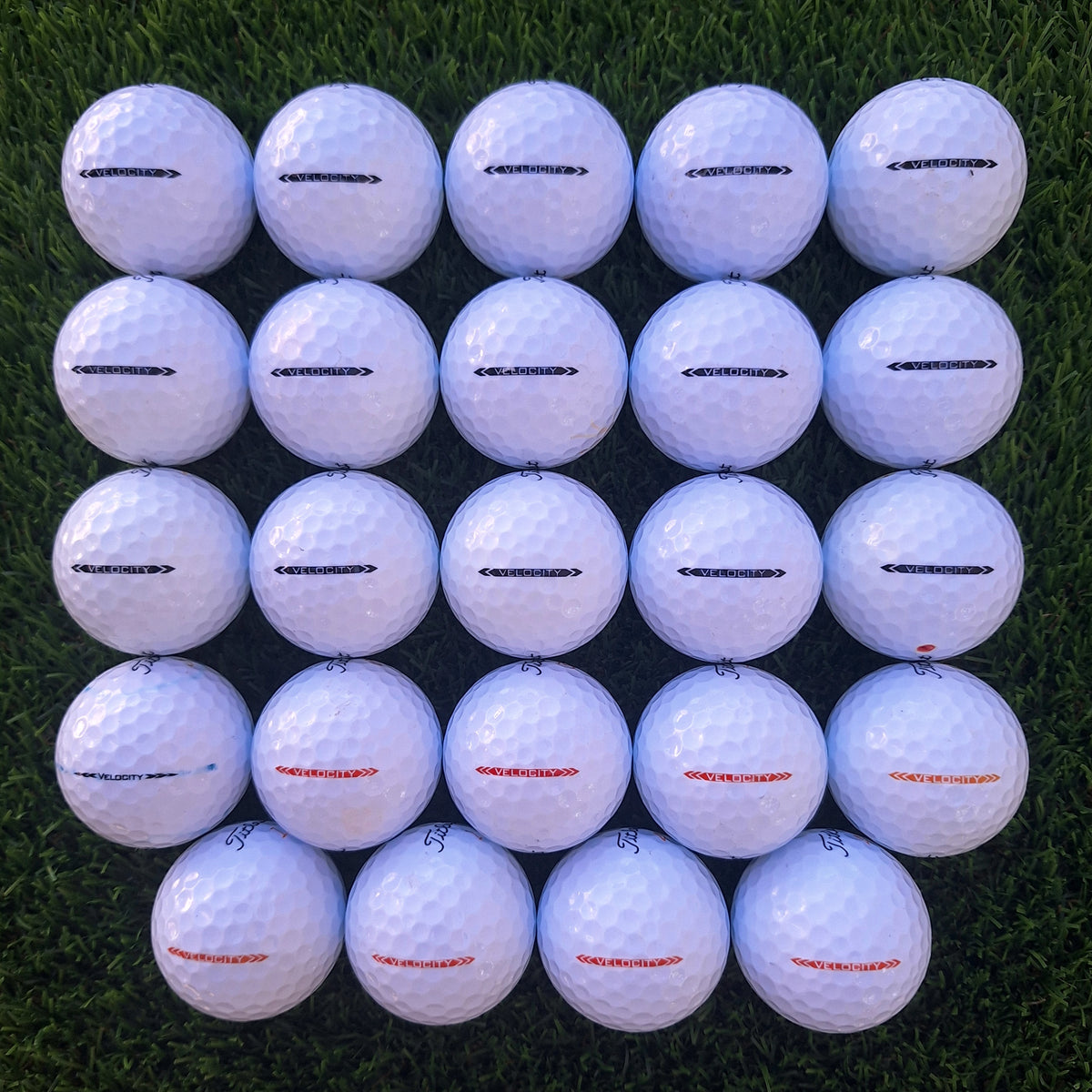 24 Bolas de golf Titleist Velocity