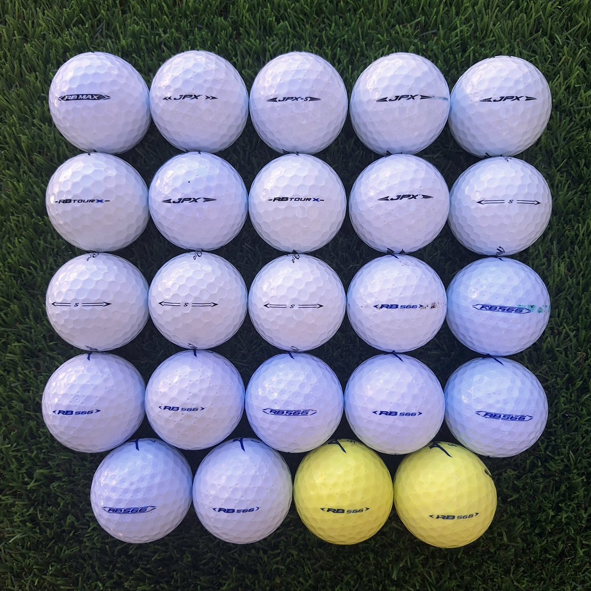 24 Bolas de golf Mizuno Mixtas