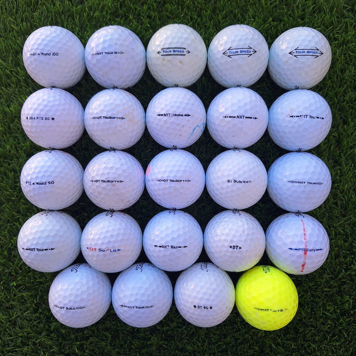 24 Bolas de golf Titleist Mixtas