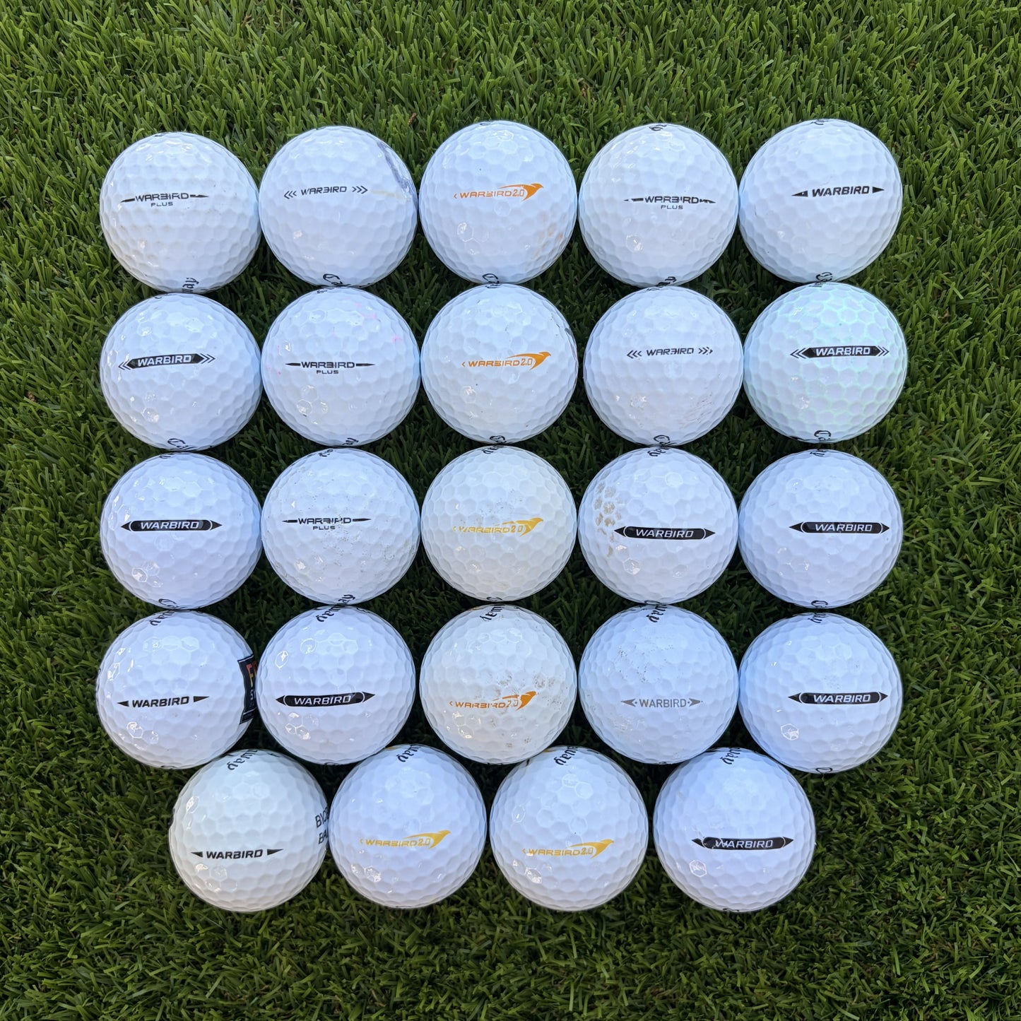24 Bolas de golf Callaway Warbird