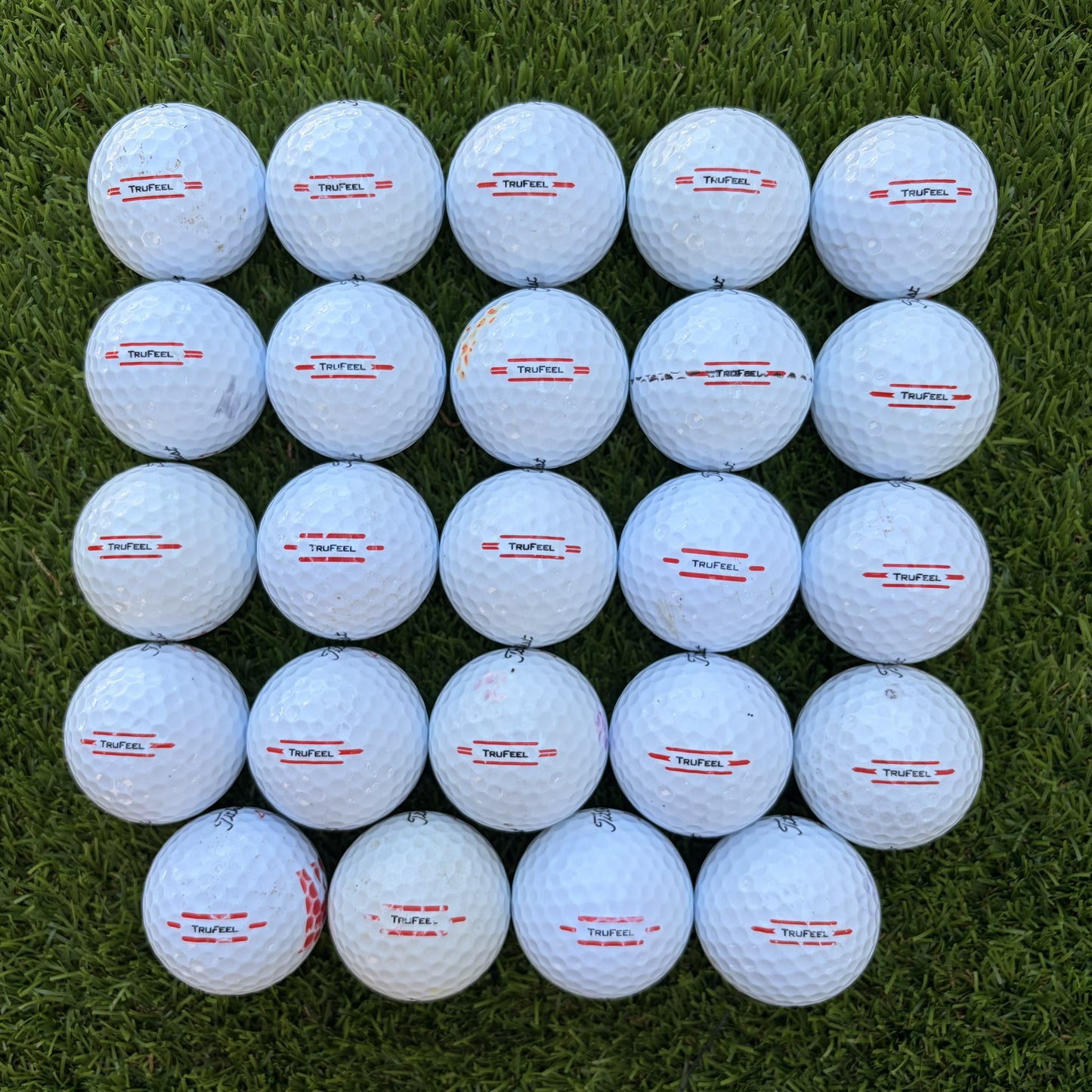 24 Bolas de golf Titleist TruFeel