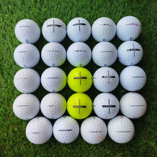 24 Bolas de golf Taylormade mixtas