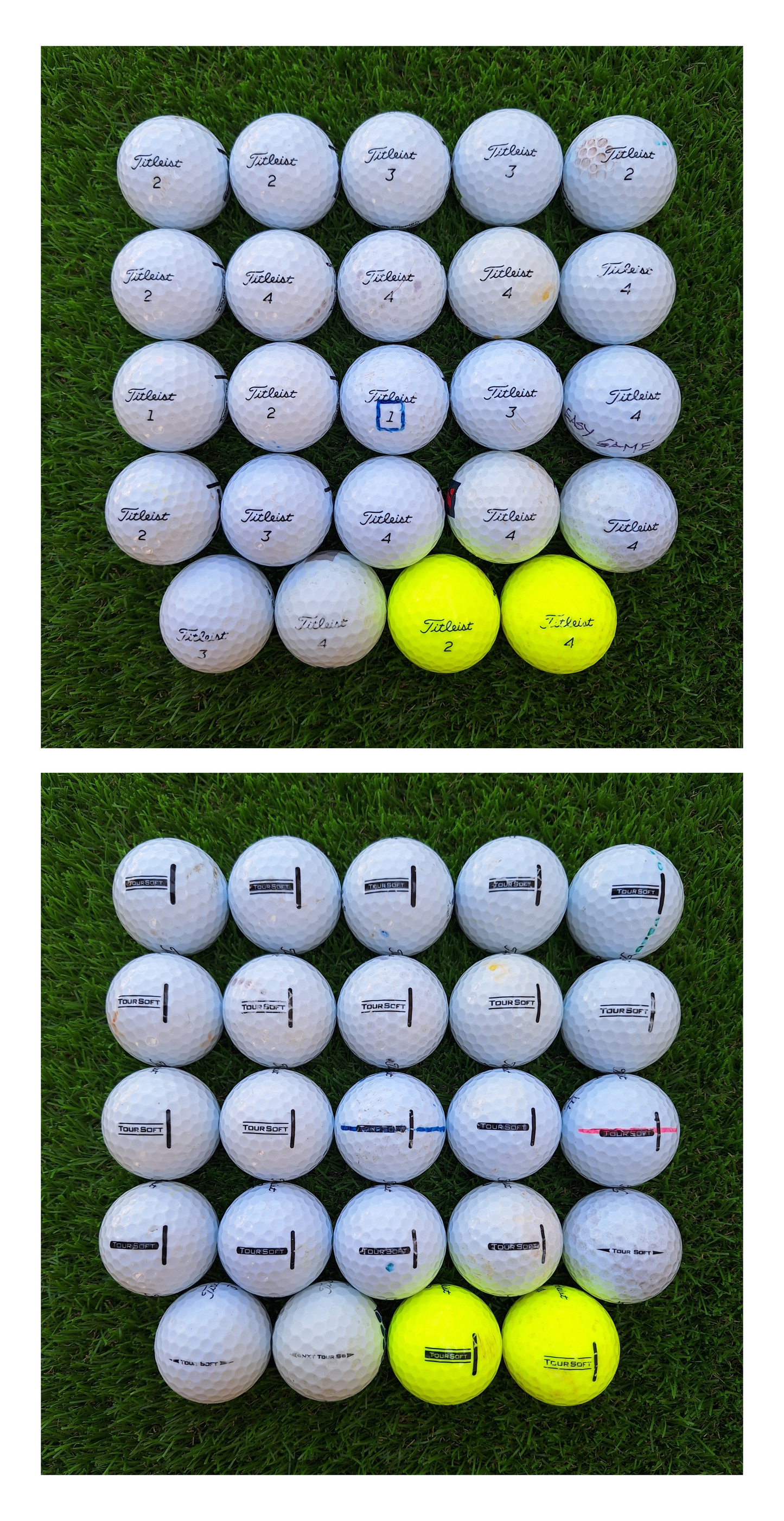 24 Bolas de golf Titleist Tour Soft
