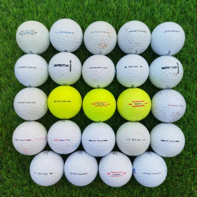 24 Bolas de golf Titleist mixtas