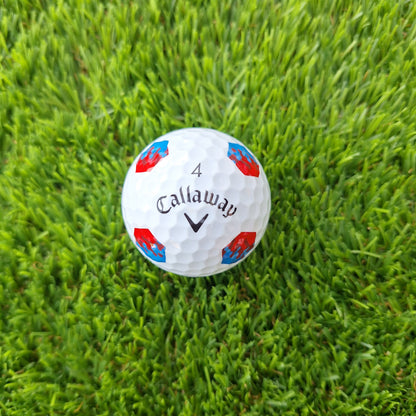 Bola de golf Coleccionista Callaway Chrome Soft