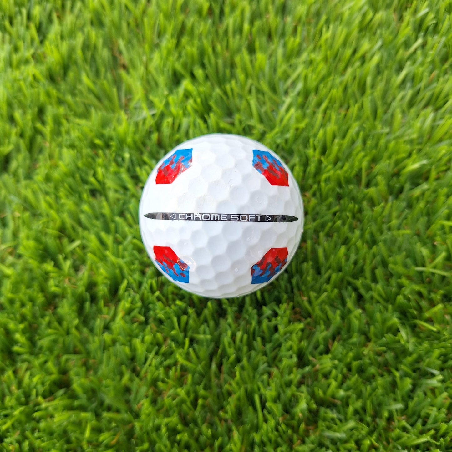 Bola de golf Coleccionista Callaway Chrome Soft