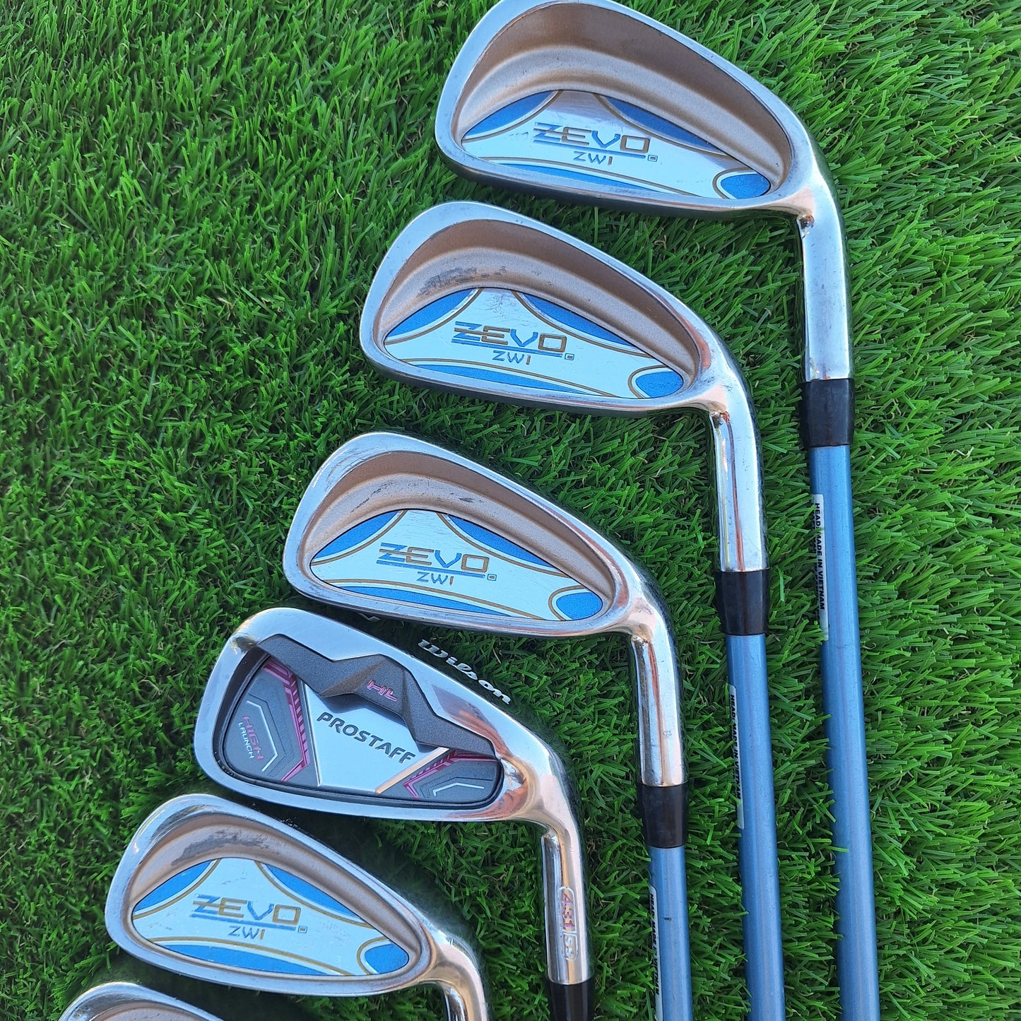 Palos de golf Mujer Hierros Zevo ZWI 4-SW