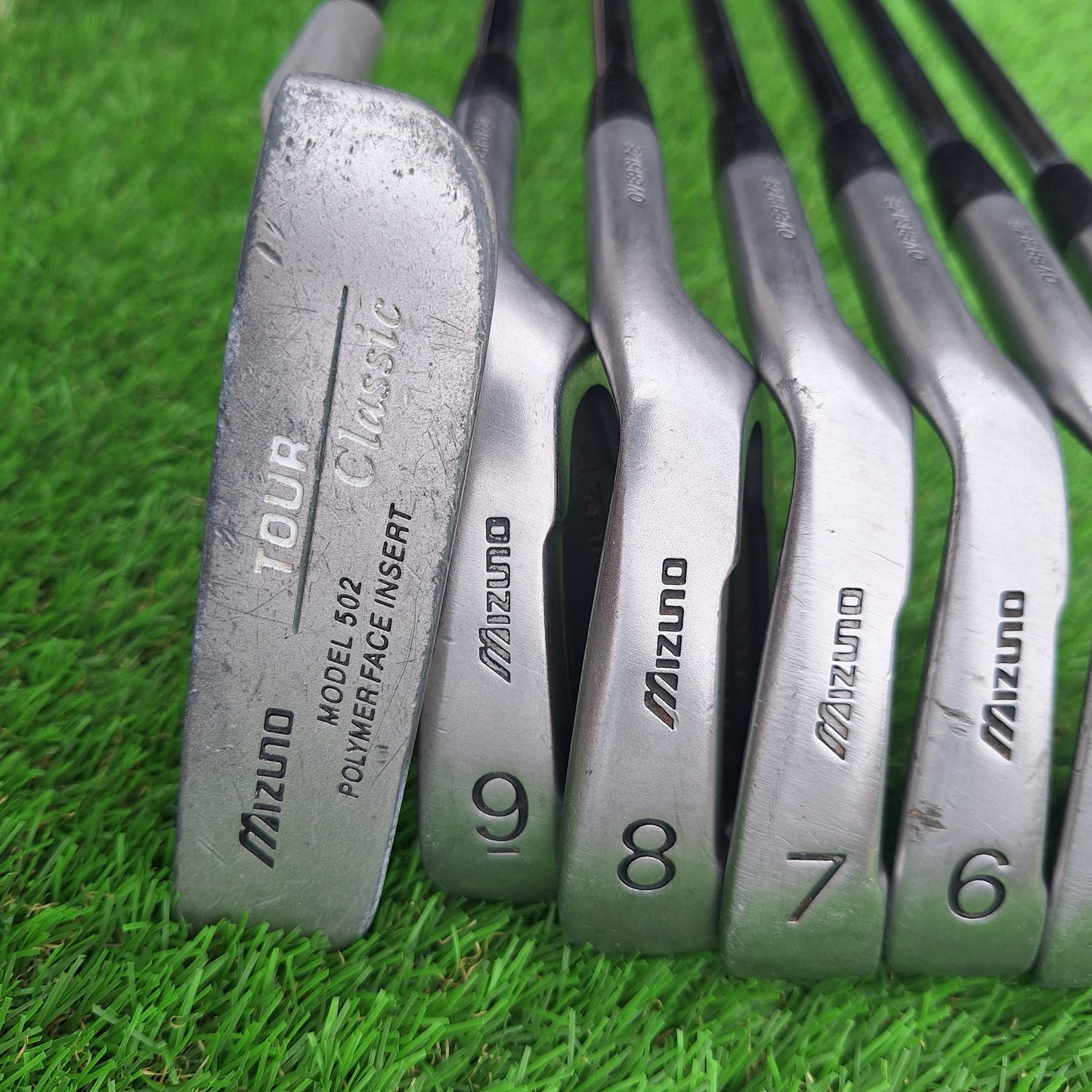 Palos de golf Hierros 4-9 y Putter Mizuno Tour Series