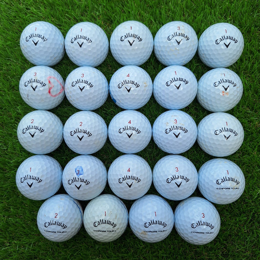 24 Bolas de golf Callaway Chrome Tour