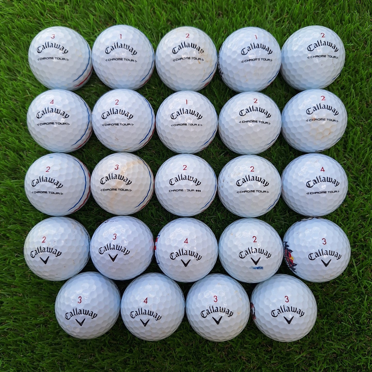 24 Bolas de golf Callaway Chrome Tour