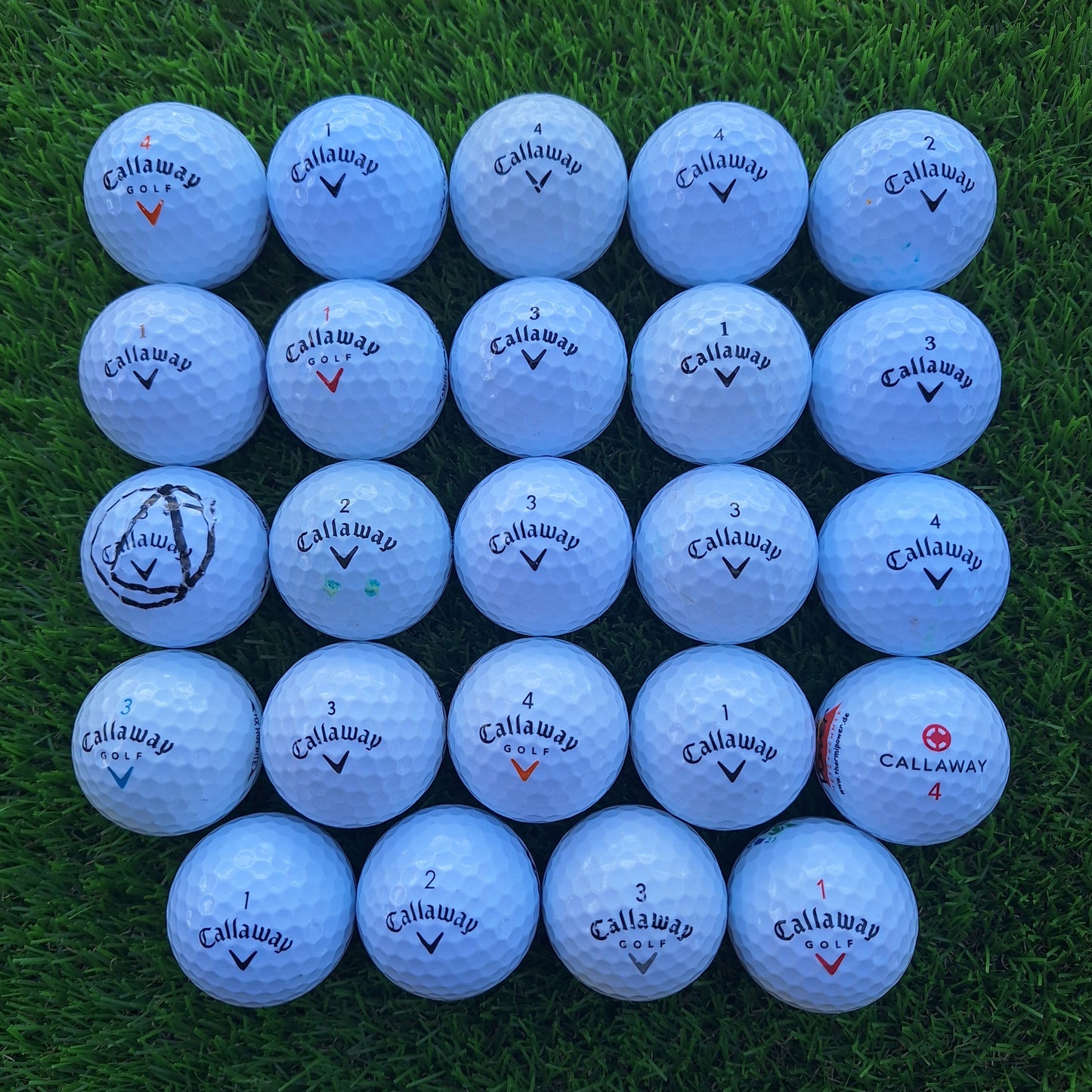 24 Bolas de golf Callaway Mixtas