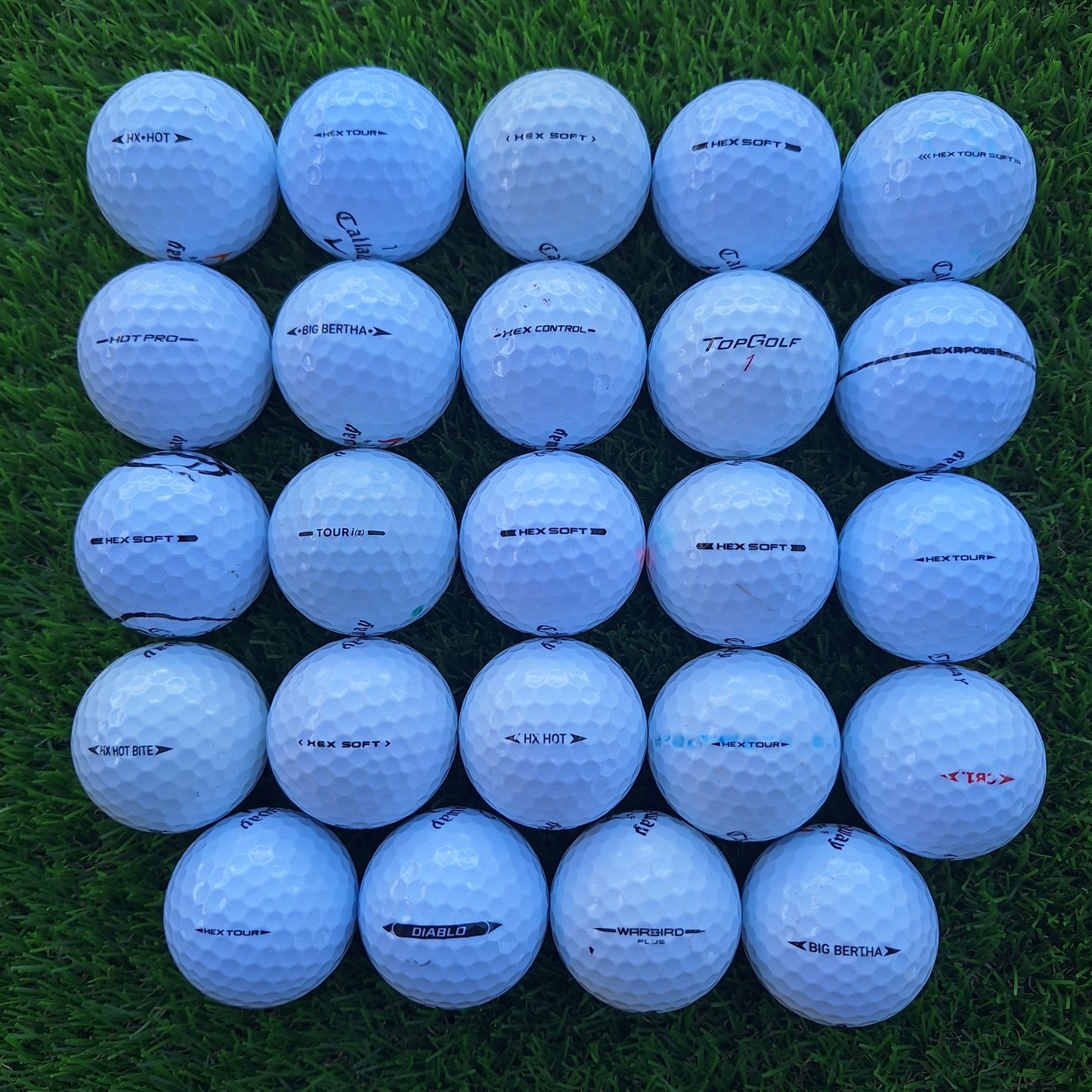 24 Bolas de golf Callaway Mixtas