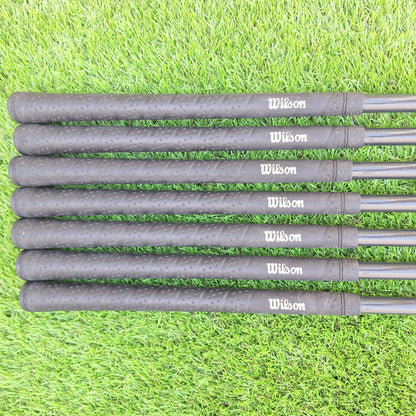 Palos de golf Hierros 4-9 y SW Wilson Staff Midsize