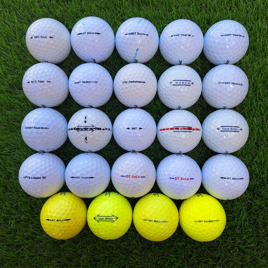 24 Bolas de golf Titleist mixtas
