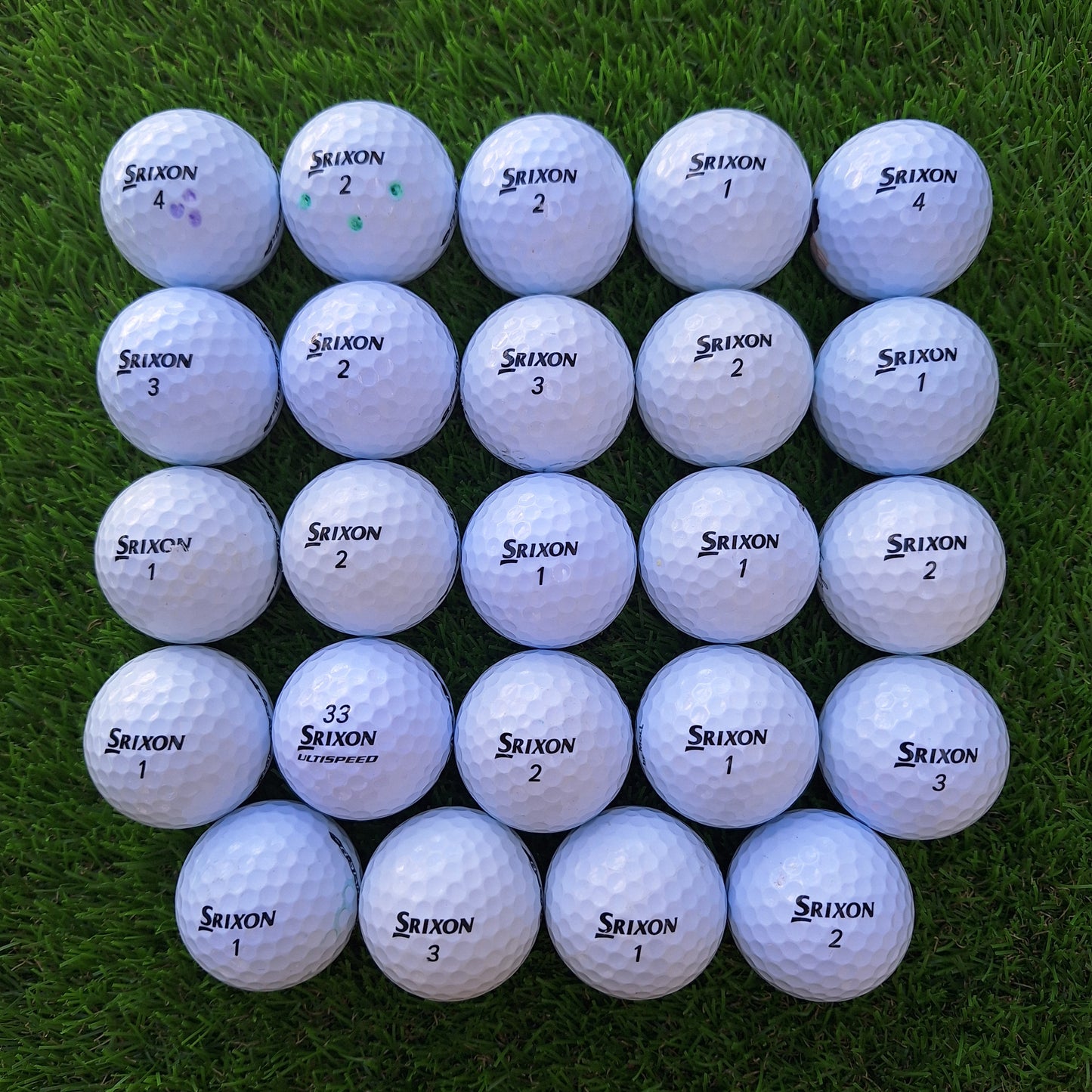 24 Bolas de Golf Srixon Q-Star