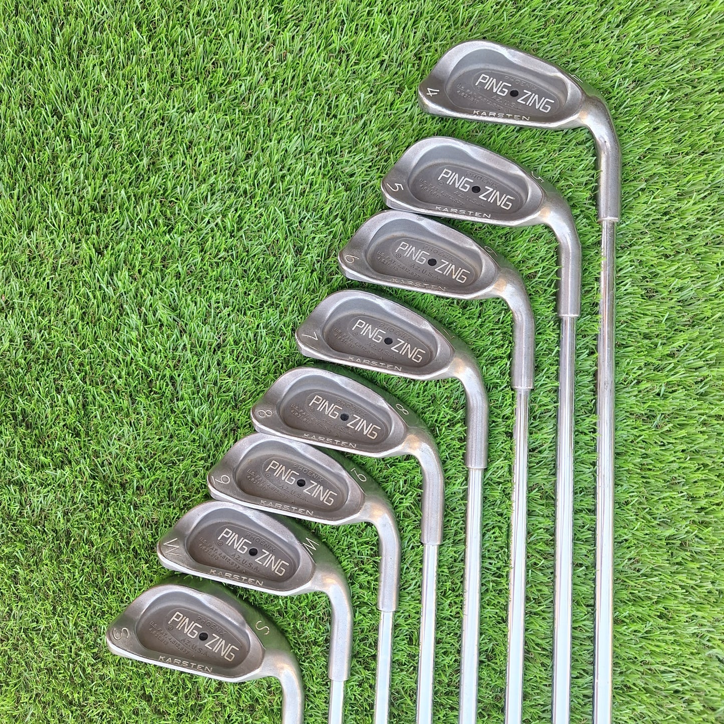 Palos de golf Hierros 4-SW Ping Zing Karsten