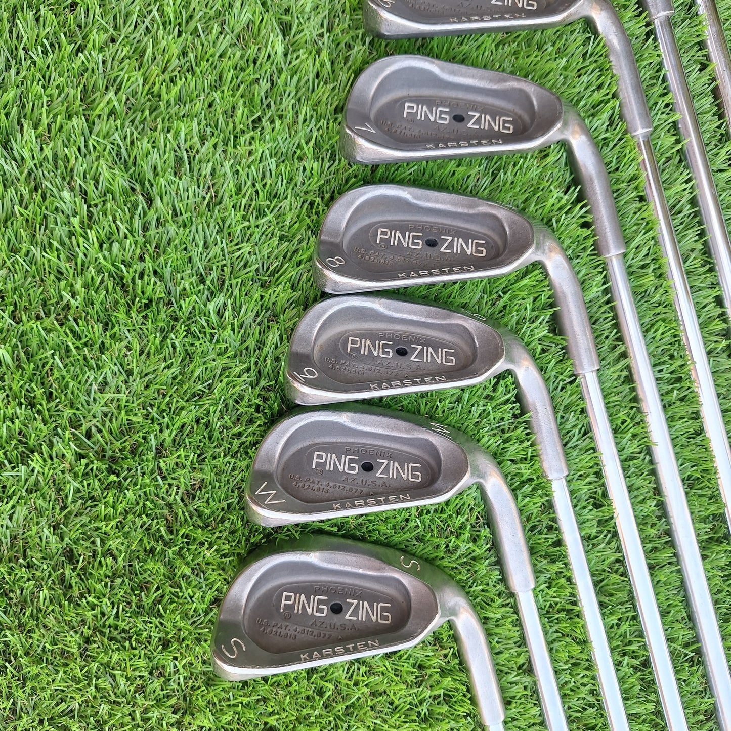 Palos de golf Hierros 4-SW Ping Zing Karsten