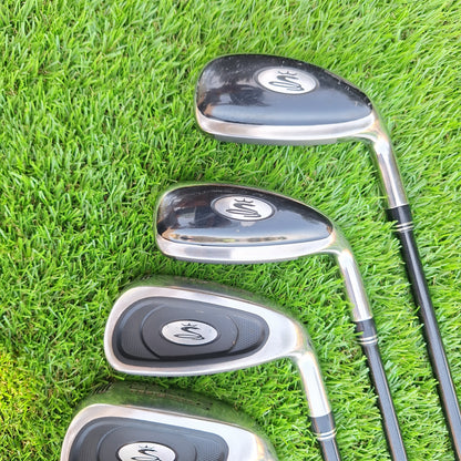 Palos de golf Hierros 6-9 y SW King Cobra Transition-S