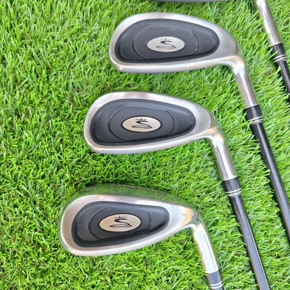 Palos de golf Hierros 6-9 y SW King Cobra Transition-S