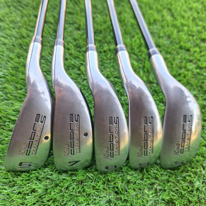 Palos de golf Hierros 6-9 y SW King Cobra Transition-S