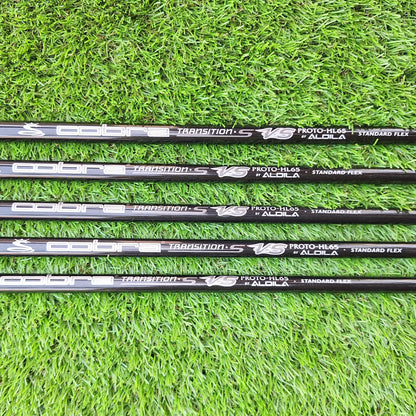 Palos de golf Hierros 6-9 y SW King Cobra Transition-S