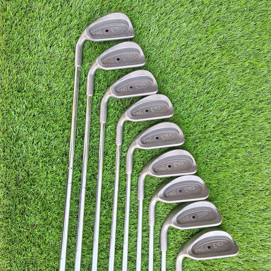 Palos de golf Zurdo Hierros 3-SW Ping Eye 2 Karsten