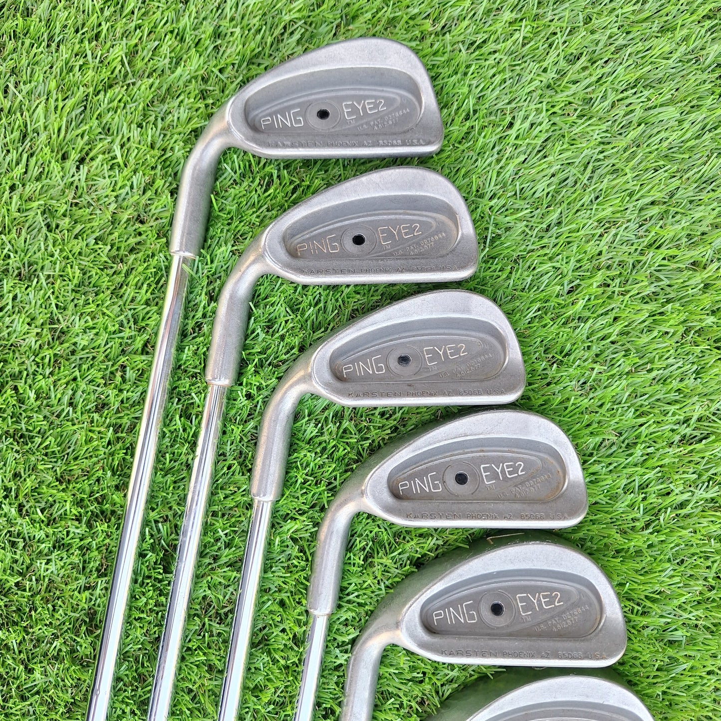 Palos de golf Zurdo Hierros 3-SW Ping Eye 2 Karsten