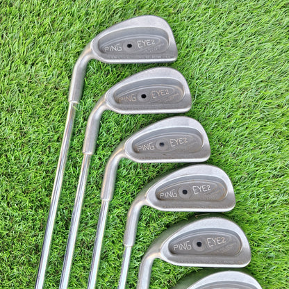 Palos de golf Zurdo Hierros 3-SW Ping Eye 2 Karsten