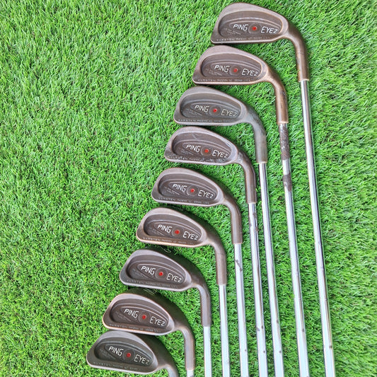 Palos de golf Hierros 3-SW Ping Eye 2 Karsten