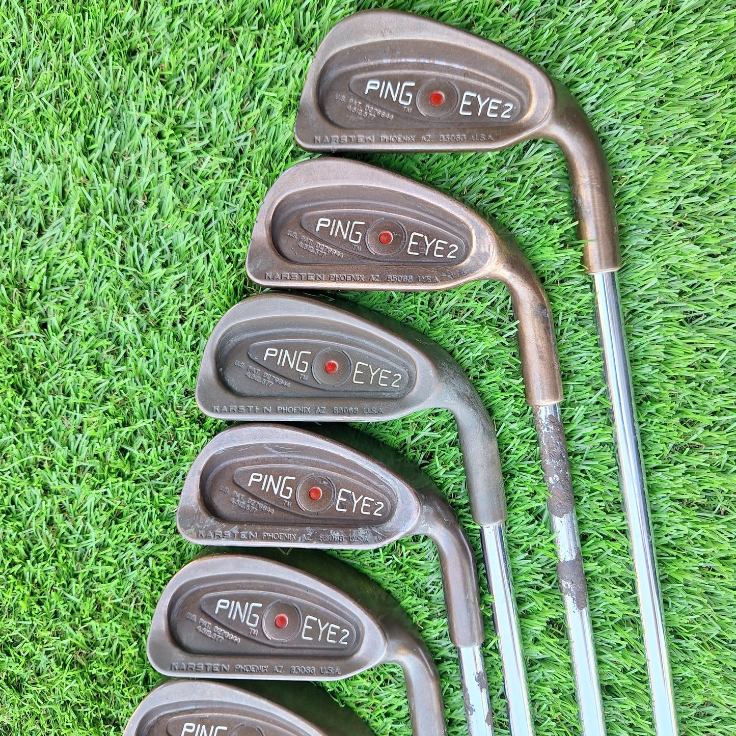 Palos de golf Hierros 3-SW Ping Eye 2 Karsten