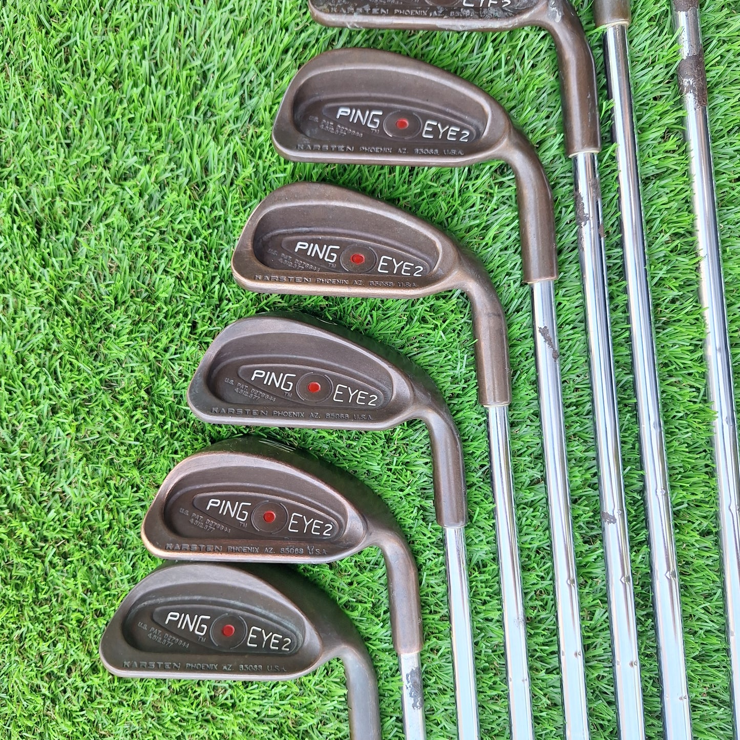 Palos de golf Hierros 3-SW Ping Eye 2 Karsten