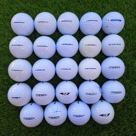 24 Bolas de golf Bridgestone mixtas