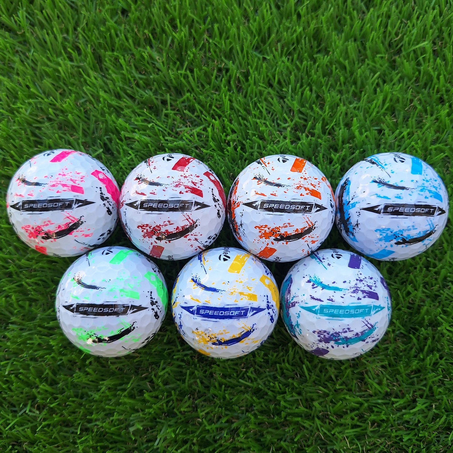 7 Bolas de golf Taylormade SpeedSoft