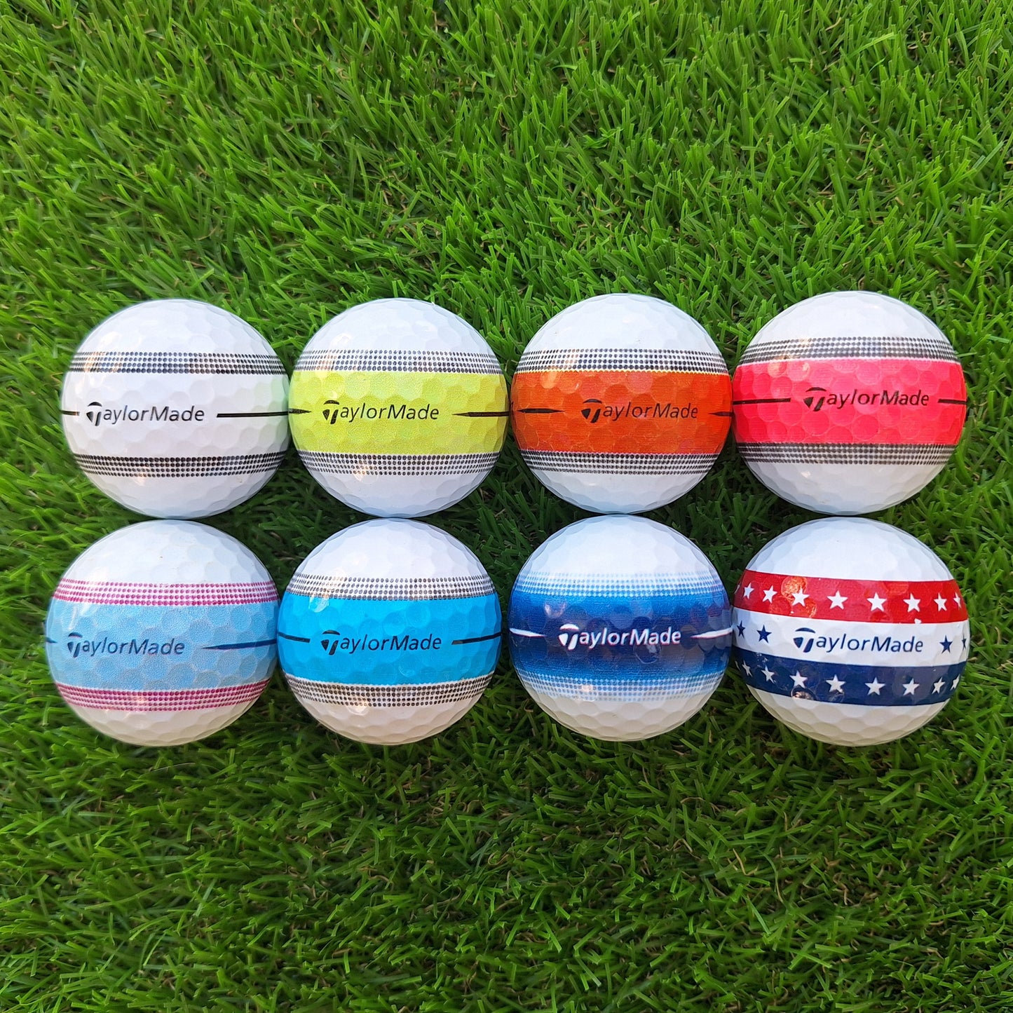 8 Bolas de golf Taylormade Tour Response