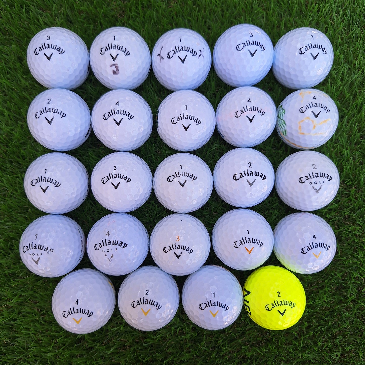 24 Bolas de golf Callaway Warbird