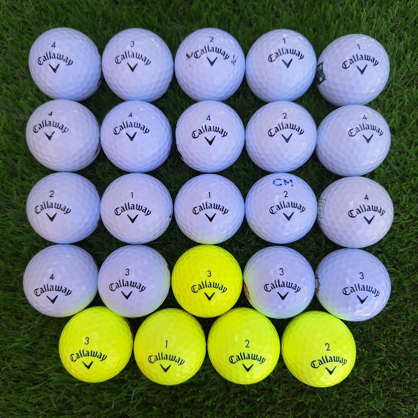 24 Bolas de golf Callaway Warbird