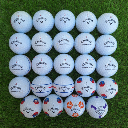 24 Bolas de golf Callaway Chrome Tour
