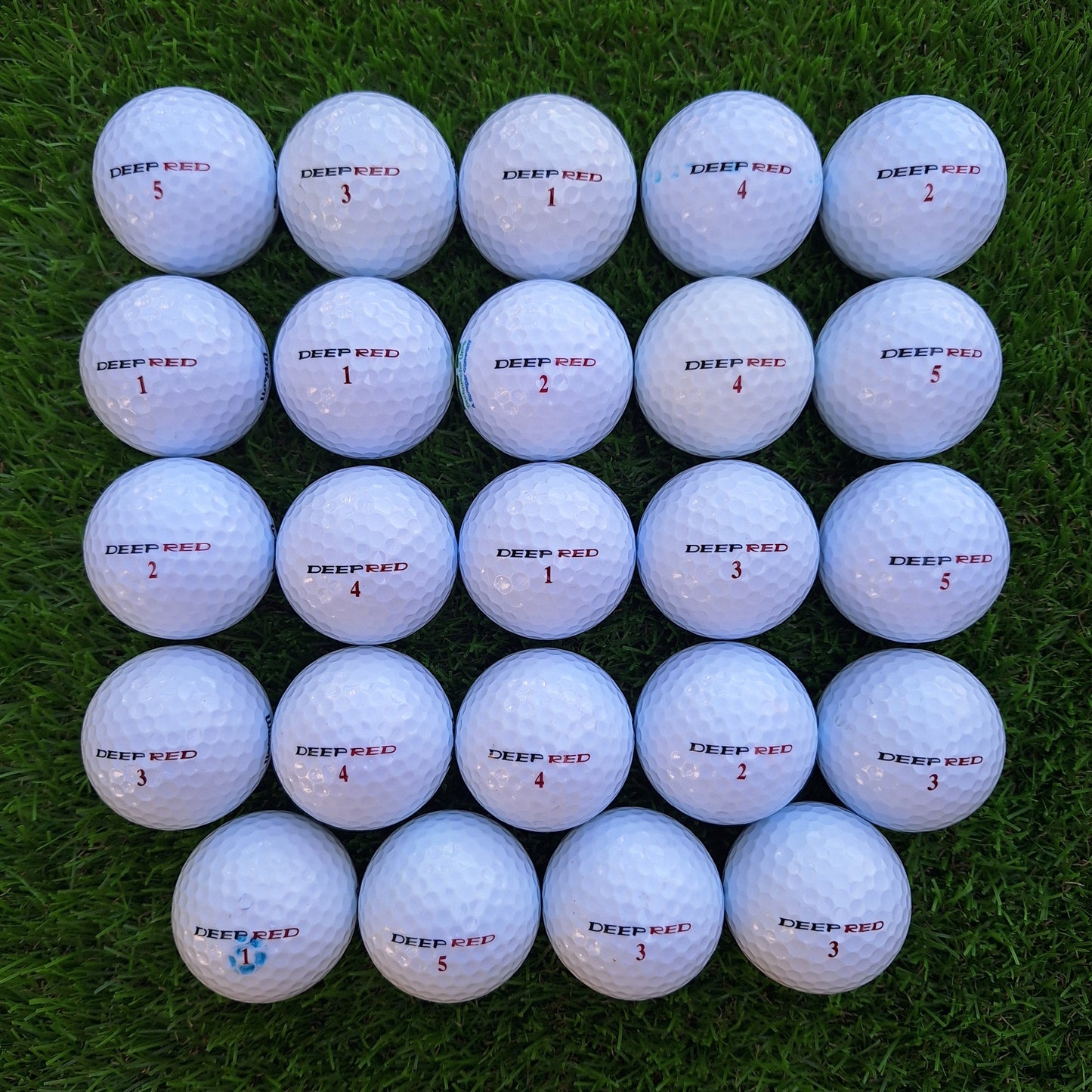24 Bolas de golf Wilson Deep Red