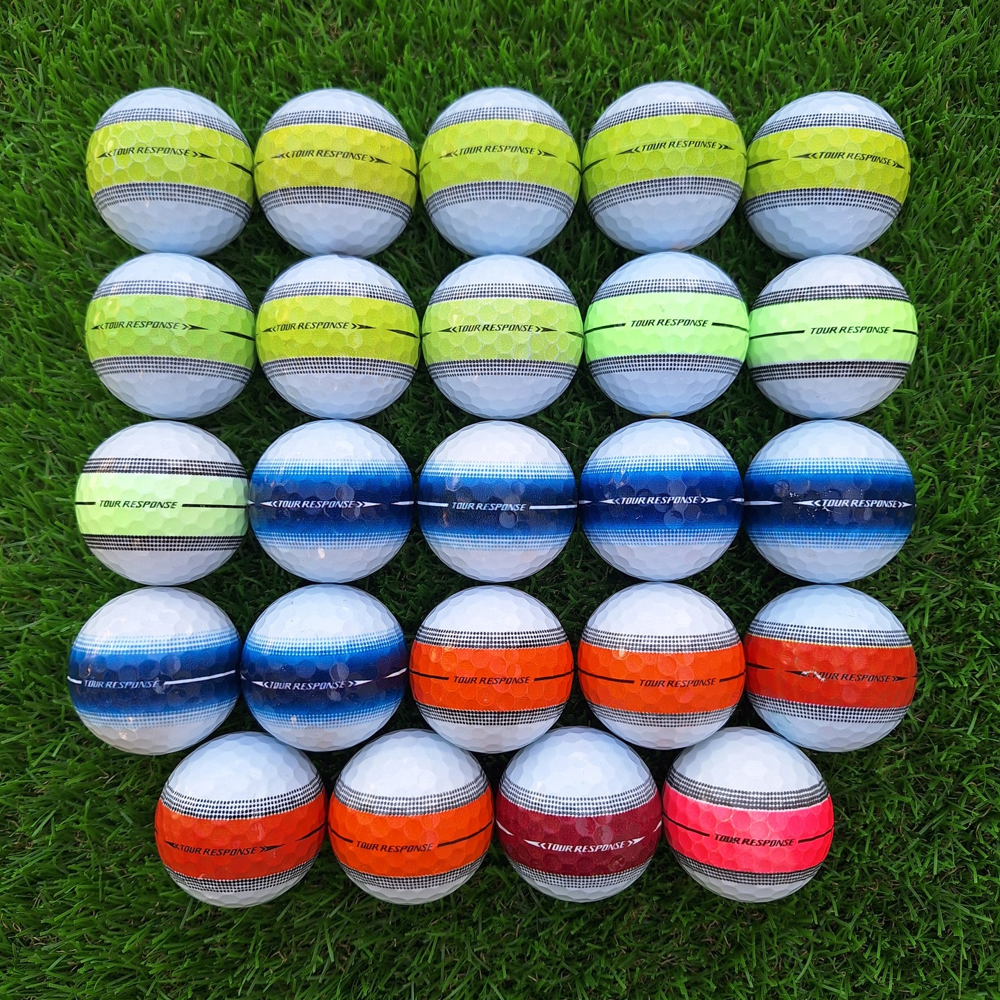24 Bolas de golf Taylormade Tour Response