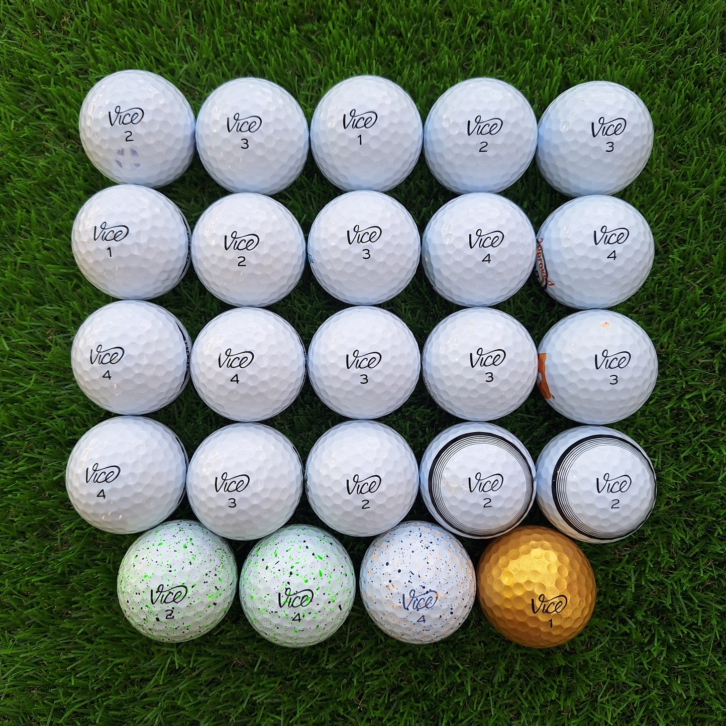 24 Bolas de golf Vice Pro Plus