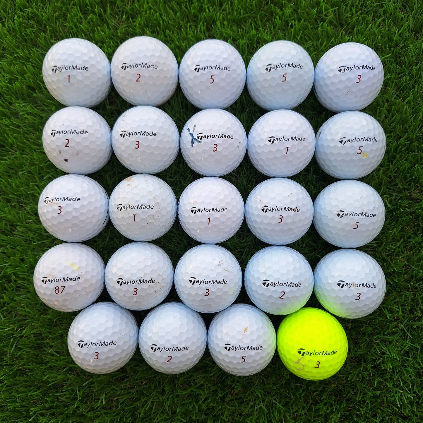 24 Bolas de golf Taylormade TP5x
