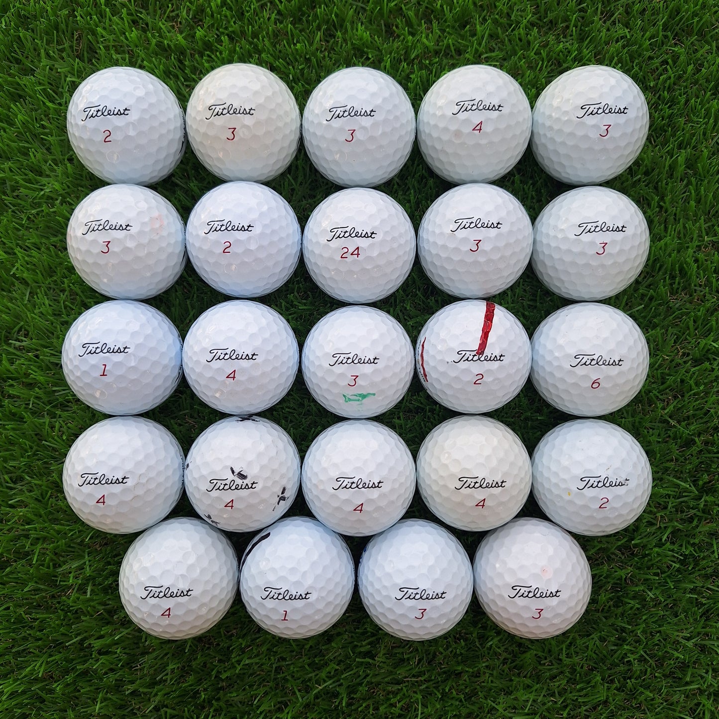 24 Bolas de golf Titleist ProV1x
